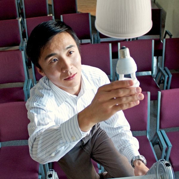 One of Jehovah’s Witnesses making repairs at a Kingdom Hall in Mongolia