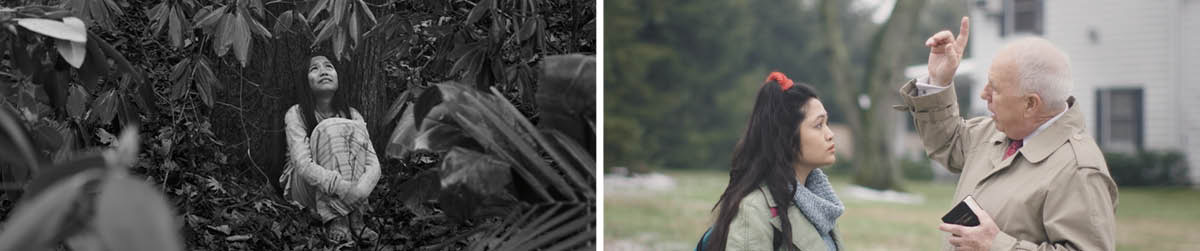 Ilustrassion: Ritrati del vìdeo ‘Soten Yoeun: Ero in serca del vero Dio’. 1. Soten la ze sentada soto de una pianta, la ze drio vardar el cielo e la prega al vero Dio. 2. Herold insegna Soten che el nome de Dio l’è Geovà