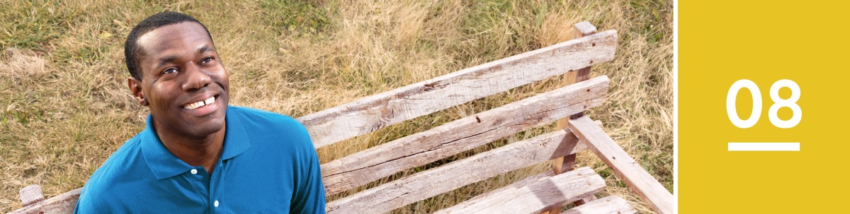 Lession 8. Un omo l’è sentà e el varda in su  al cielo.