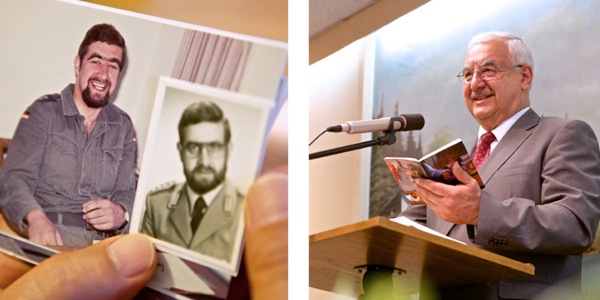 Jürgen quando l’era un ofissial del esèrsito aleman e Jürgen ancoi come un ansiano