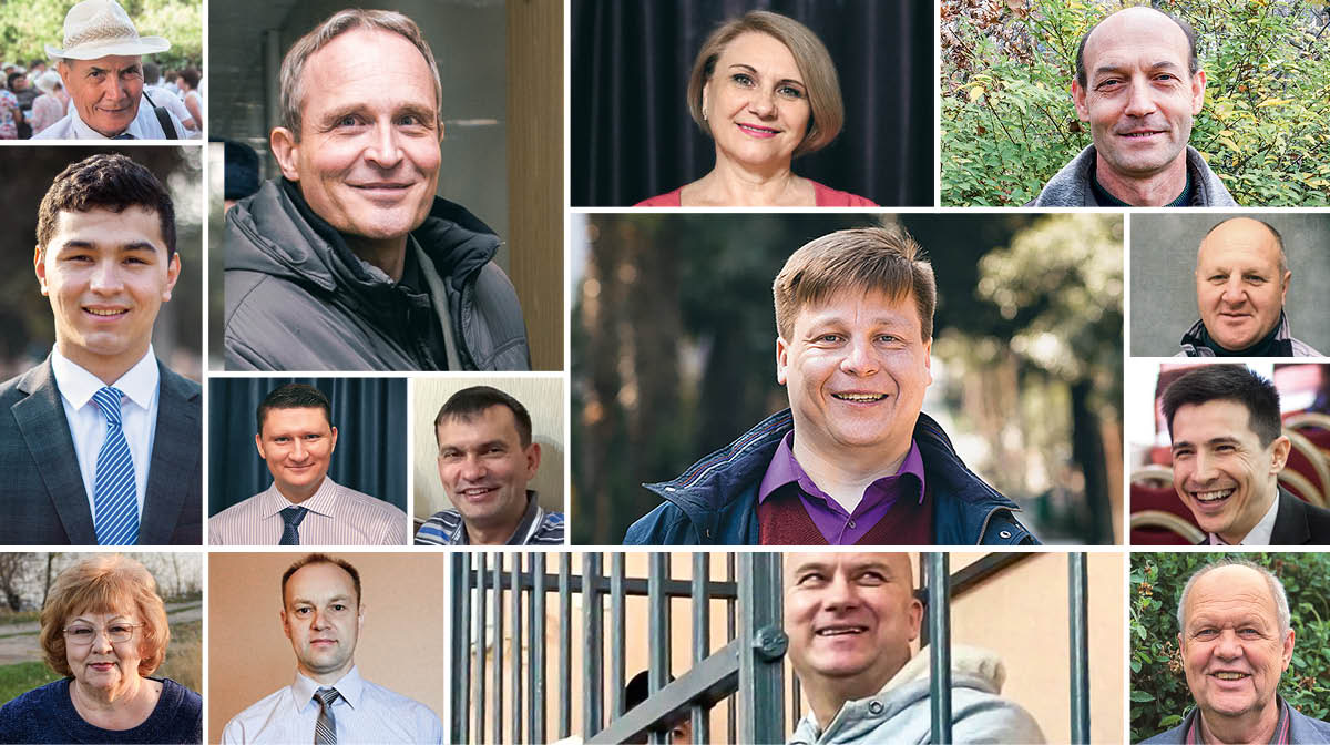 Fradei e sorele che i ze stati metesti in preson parché i seita leai a Geovà. Anca cossita, lori i ze contenti.