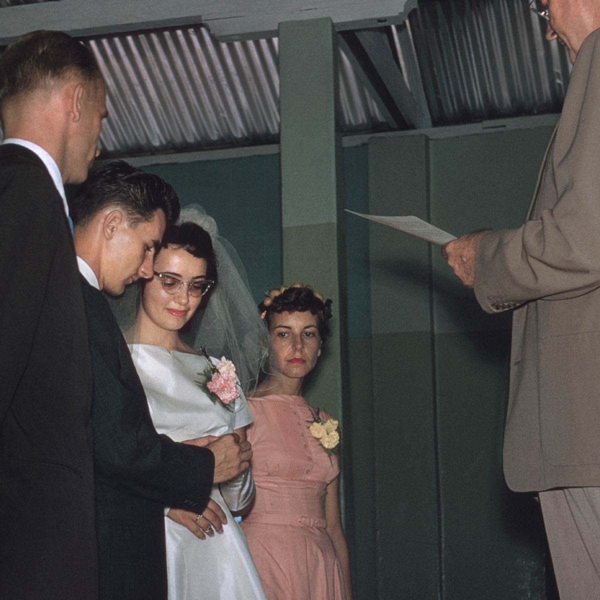 André e Sheila nel giorno del so matrimònio.