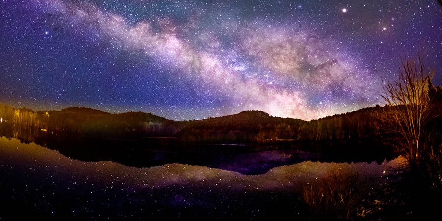 El cielo pien de stele