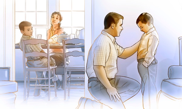 Paapa onimulaka mwana wiipini, mama ni munna awe arisa ekwarto ekina