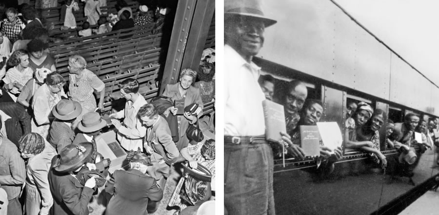 1) Okaiwaka Biibiliya Tradução do Novo Mundo das Escrituras Gregas Cristãs wa 1950; 2) Atthu a oGana amoonihaka Biibiliya aya Tradução do Novo Mundo das Escrituras Gregas Cristãs