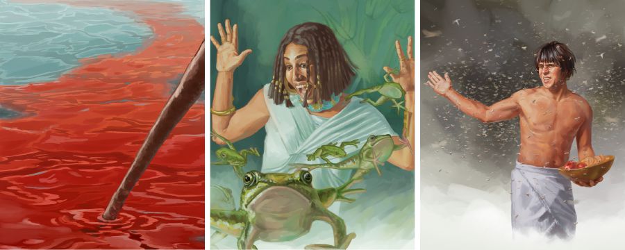 Ihukhumu 3 eriyari ya ihukhumu muloko sa wEjiitu: muro Nilo opakeyale ene ephome, anaphulu, ni apwilimwithi