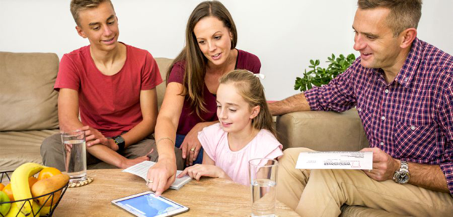 Jacob, Reneé, Skye, ni Shane