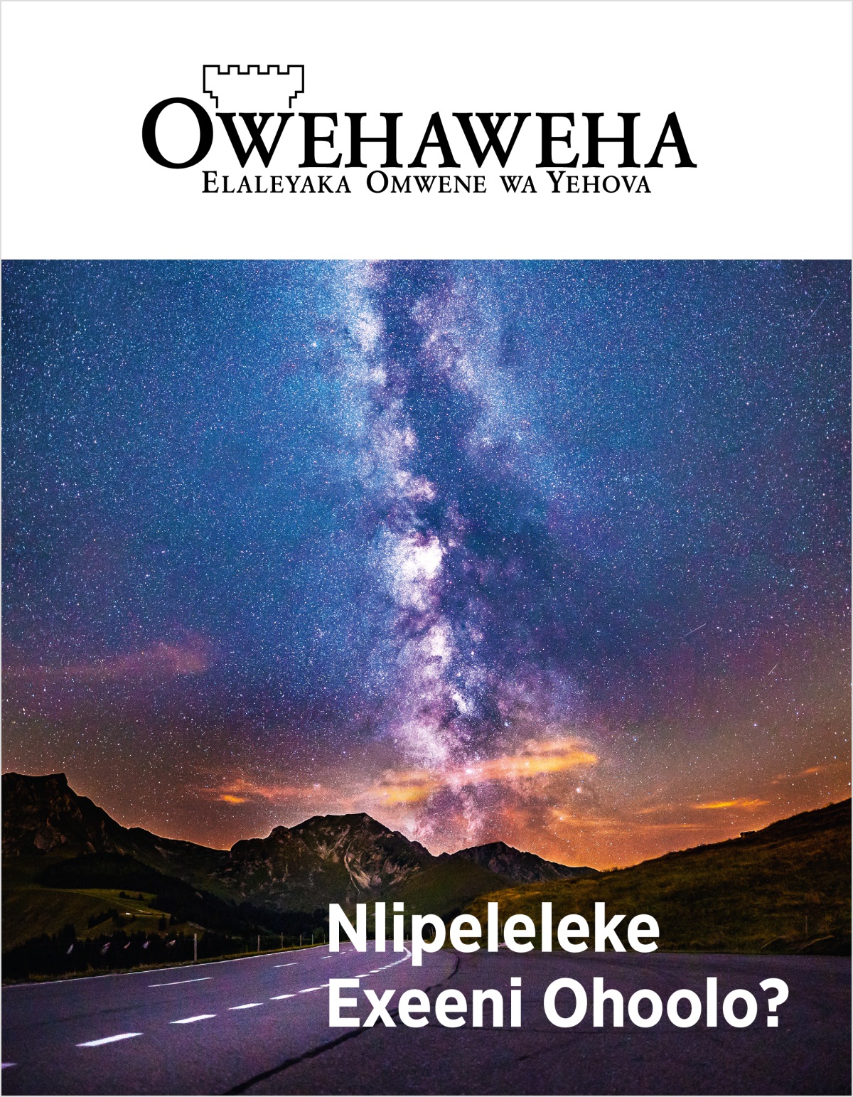 Erevista Owehaweha, N.° 2, 2018 | Nlipeleleke Exeeni Ohoolo?